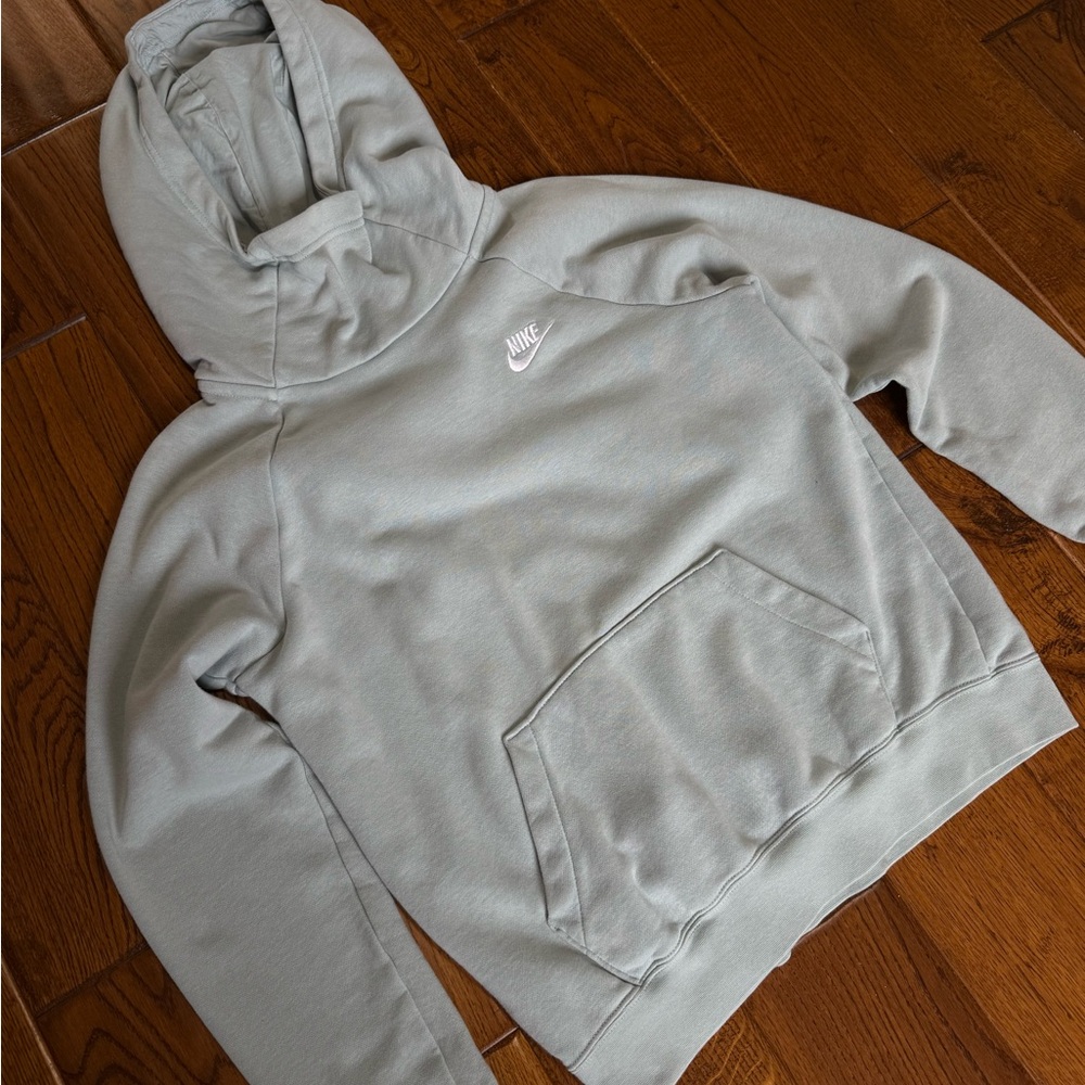 Nike Light baby blue Pullover Hoodie
